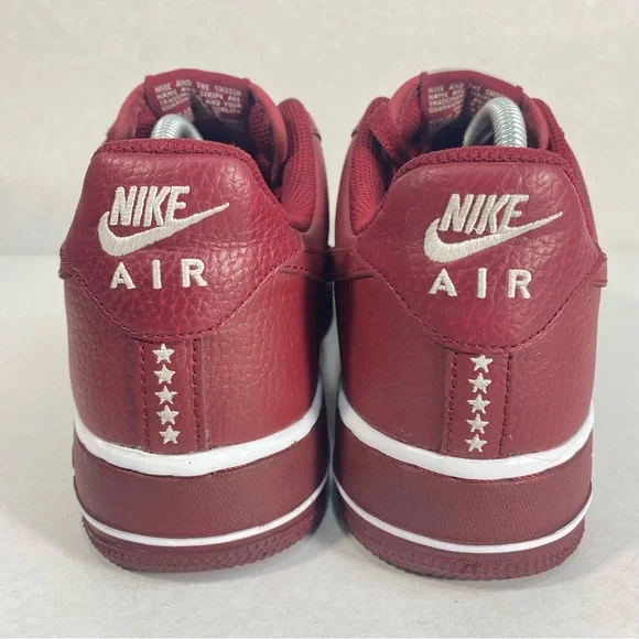 Nike Air Force 1 Low Team Red Sneakers Shoes AA4083-600; Men’s Sz 9 — Excellent! - Picture 10 of 15